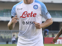 Piotr Zielinski of SSC Napoli during Hellas Verona vs SSC Napoli, 1° Serie A Tim 2022-23 game at Marcantonio Bentegodi Stadium in Verona, It...