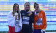 SJOESTROEM Sarah (SWE), WASICK Katarzyna (POL) and  VAN ROON Valerie (NED) during the LEN...