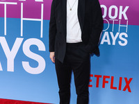 American actor David Corenswet arrives at the Los Angeles Premiere Of Netflix's 'Look Both Ways' held at the Netflix Tudum Theater on August...