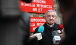 Gdansk 25th, Oct. 2015 Parliamentary elections in Poland. In the 27th polling station in G...