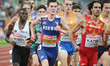 Jakob Ingebrigtsen of Norway Gold medal during the Athletics, Men's 5000m at the Europ...