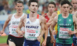 Hugo Hay of France during the Athletics, Men's 5000m at the European Championships Mun...