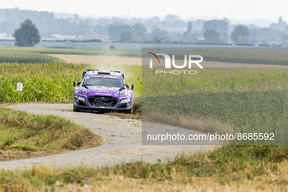 16 FOURMAUX Adrien (fra), CORIA Alexandre (fra), M-Sport Ford World Rally Team, Ford Puma Rally 1, action during the Ypres Rally Belgium 202...