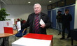 Gdansk 25th, Oct. 2015 Parliamentary elections in Poland. In the 200th polling station in...
