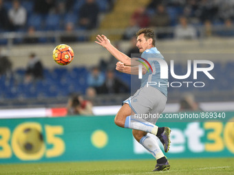 Miroslav Klose during the Italian Serie A football match S.S. Lazio vs Torino F.C.  at the Olympic Stadium in Rome, on october 25, 2015. (