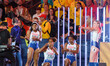 Athletics, France womens 4x100m relay team before the womens 4x100m Relay Final 