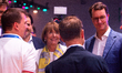 Hendrik wuest, premier minister of North Rhine  Westphalian and  Henriette Reker, cologne...