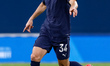 Oleg Dmitriev of Fakel Voronezh gestures during the Russian Cup match between FC Zenit Sai...