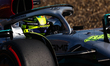 Lewis Hamilton of Mercedes during the qualifying ahead of the Formula 1 Grand Prix of The...