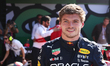 Max Verstappen of Red Bull Racing after the qualifying ahead of the Formula 1 Grand Prix o...