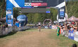(3) David Domingo Campos Motos (ESP) at the finish line during UCI Mountain Bike World Cup...