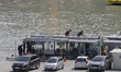 Workers recovery ferry office and waiting room at Oi po-Ri dock in Geoje, South Korea. An...
