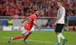 Rafa Silva forward of SL Benfica celebrate a goal during the UEFA Champions League group H...