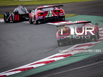 51 PIER GUIDI Alessandro (ita), CALADO James (gbr), AF Corse, Ferrari 488 GTE EVO, action during the 6 Hours of Fuji 2022, 5th round of the...