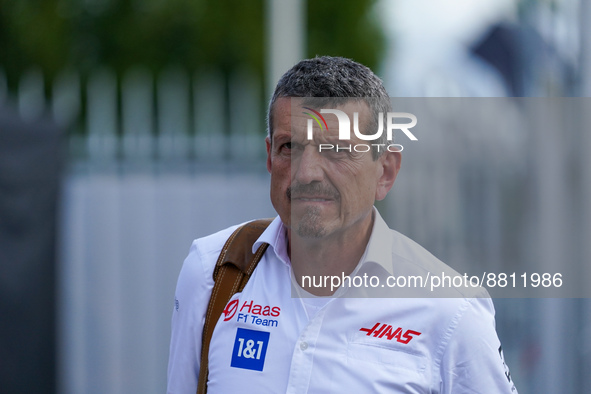 Gunther Steiner, Team Principal, Haas F1 Team during the F1 Grand Prix of Italy at Autodromo di Monza on September 8, 2022. 