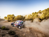 07 LOUBET Pierre-Louis (era), LANDAIS Vincent (far), M-Sport Ford World Rally Team, Ford Puma Rally 1, action during the Acropolis Rally Gre...