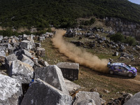 44 GREENSMITH Gus (gbr), ANDERSSON Jonas (swe), M-Sport Ford World Rally Team, Ford Puma Rally 1, action during the Acropolis Rally Greece 2...
