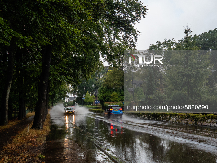 Heavy Rainfall Caused Some Nuisance In The Netherlands.