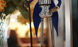 Skeleton figure on display during the Day of the Dead (Dia de los Muertos) in Toronto Onta...
