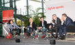 Discussion panel with Prof. Dr. Gesche Joost,Dr. Carola Reimann, MdB,Dr. Christian Illek...