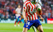 Marcos Llorente of Atletico de Madrid during the La Liga match between Atletico de Madrid...