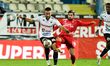 Martin Remacle (L) and Doru Popadiuc (R) in action during the game Universitatea Cluj v Ch...