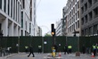 Early scenes around Westminster in London for the State Funeral of Queen Elizabeth II at W...