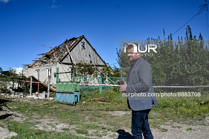 Rocket attack on Zaporizhzhia Region