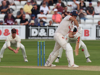 Essex's Sir Alastair Cook in action during LV= COUNTY CHAMPIONSHIP - DIVISION ONE Day One of 4 match between Essex CCC against Lancashire CC...
