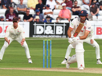 Essex's Sir Alastair Cook in action during LV= COUNTY CHAMPIONSHIP - DIVISION ONE Day One of 4 match between Essex CCC against Lancashire CC...