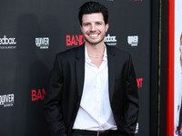 Dylan Flashner arrives at the World Premiere Of Redbox Entertainment and Quiver Distribution's 'Bandit' held at the Harmony Gold Theater on...