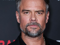 American actor Josh Duhamel arrives at the World Premiere Of Redbox Entertainment and Quiver Distribution's 'Bandit' held at the Harmony Gol...