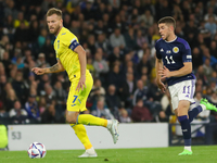 Andriy Yarmolenko of Ukraine during the UEFA Nations League match between Scotland and Ukraine at Hampden Park, Glasgow, United Kingdom on 2...
