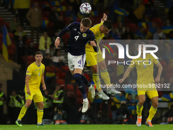 Scott McTominay of Scotland during the UEFA Nations League match between Scotland and Ukraine at Hampden Park, Glasgow, United Kingdom on 21...