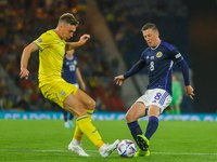 Callum McGregor of Scotland during the UEFA Nations League match between Scotland and Ukraine at Hampden Park, Glasgow, United Kingdom on 21...