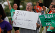 Demonstrators gather for a rally near the U.S. Capitol in Washington, D.C. on September 22...