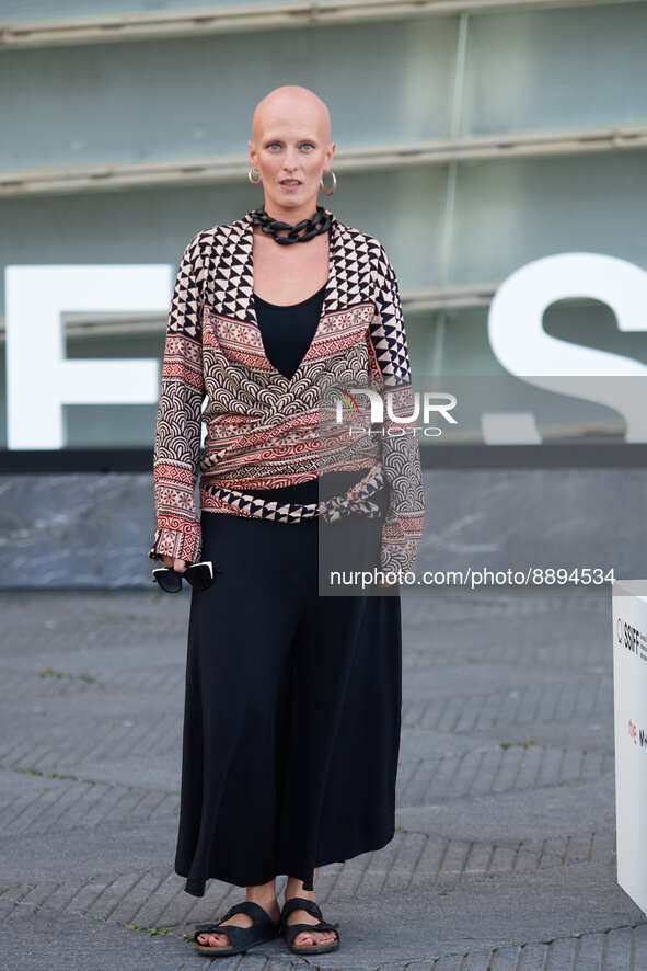 Goretti Narcís, attended the Photocall El Sostre Groc at the 70th edition of the San Sebastian International Film Festival on September 22,...