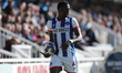 Mouhamed Niang of Hartlepool United during the Sky Bet League 2 match between Hartlepool U...