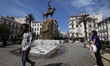 People visit Place Emir Abdelkader, in Algiers, Algeria on September 26, 2022, World Touri...