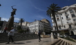 People visit Place Emir Abdelkader, in Algiers, Algeria on September 26, 2022, World Touri...