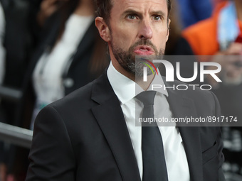 LONDON ENGLAND - SEPTEMBER 26 : Gareth Southgate manager of England during UEFA Nations League - Group A3 match between England against Germ...