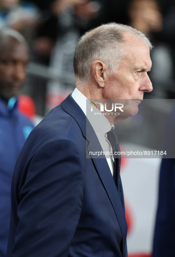 LONDON ENGLAND - SEPTEMBER 26 : Sir Geoff Hurst Ex England and West Ham United during UEFA Nations League - Group A3 match between England a...