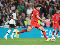 LONDON ENGLAND - SEPTEMBER 26 : Harry Maguire (Man Utd) of England during UEFA Nations League - Group A3 match between England against Germa...