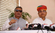 Congress leader and RTDC Chairman Dharmendra Rathore and Rajasthan Minister of Disaster Ma...