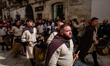 Appearing during the procession, in the historic center of Altamura on 1 October 2022.
Fe...