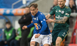 Kristoffer Velde (Lech),Mattias Johansson (Legia) during the PKO Ekstraklasa, polish footb...