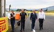 MAYLANDER Bernd, FIA Safety Car driver, WHEATLEY Jonathan, Team Manager of Red Bull Racing...
