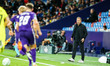 Manfred Schmid, head coach of Austria Wien during the UEFA Conference League, Group C foot...