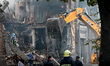 ZAPORIZHZHIA, UKRAINE - OCTOBER 06, 2022 - A specialised vehicle is seen during the elimin...
