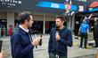 DUPIN Laurent &amp; DUVAL Loic, Canal+ Television presenters, during the Formula 1 Honda J...